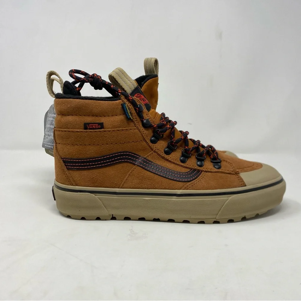 Vans Sk8-Hi MTE 2.0 DX Boots Brown Suede Primaloft All-Weather Men’s 8.5 - Picture 2 of 12